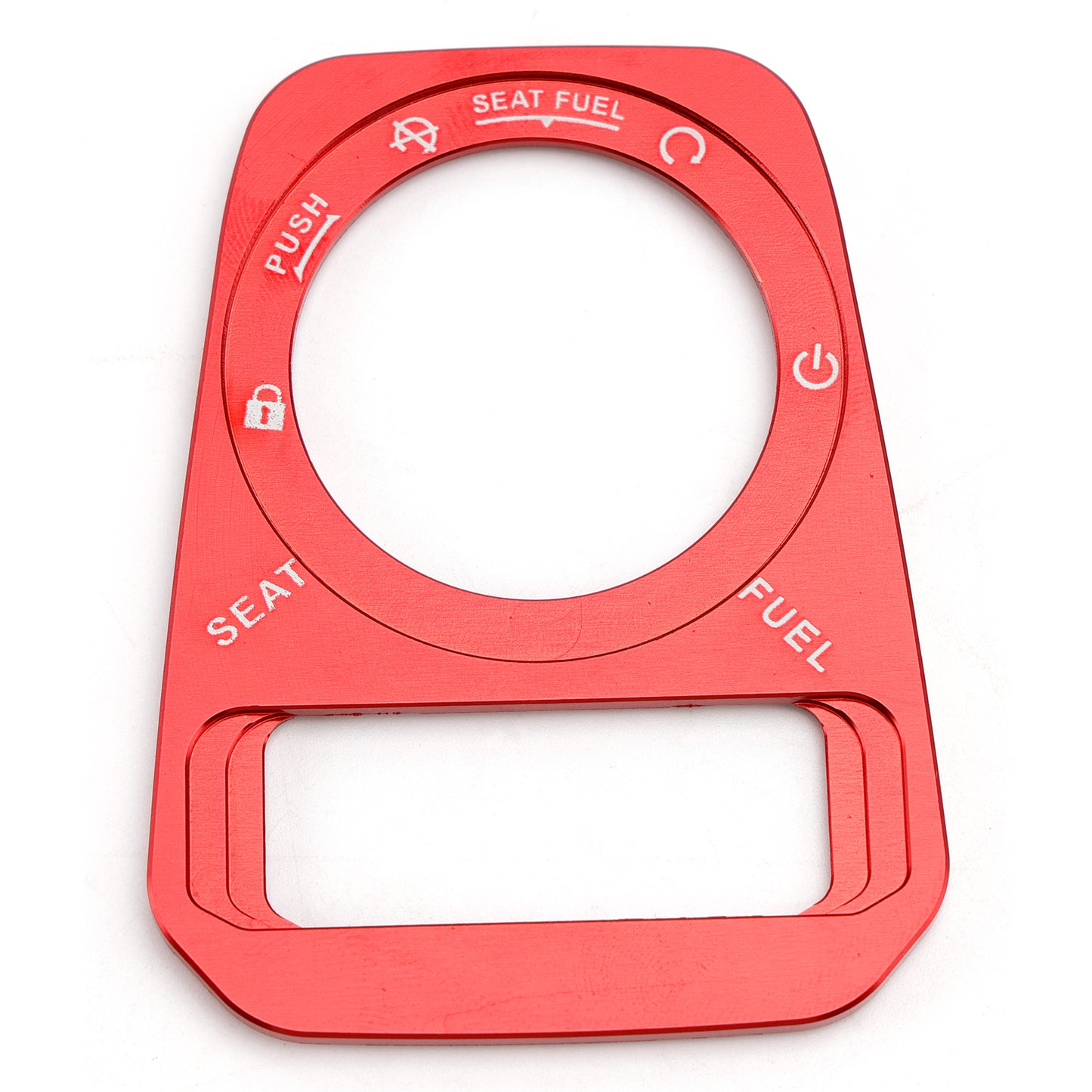 2022-2025 ADV 350 Aluminum Ignition Switch Cover Red