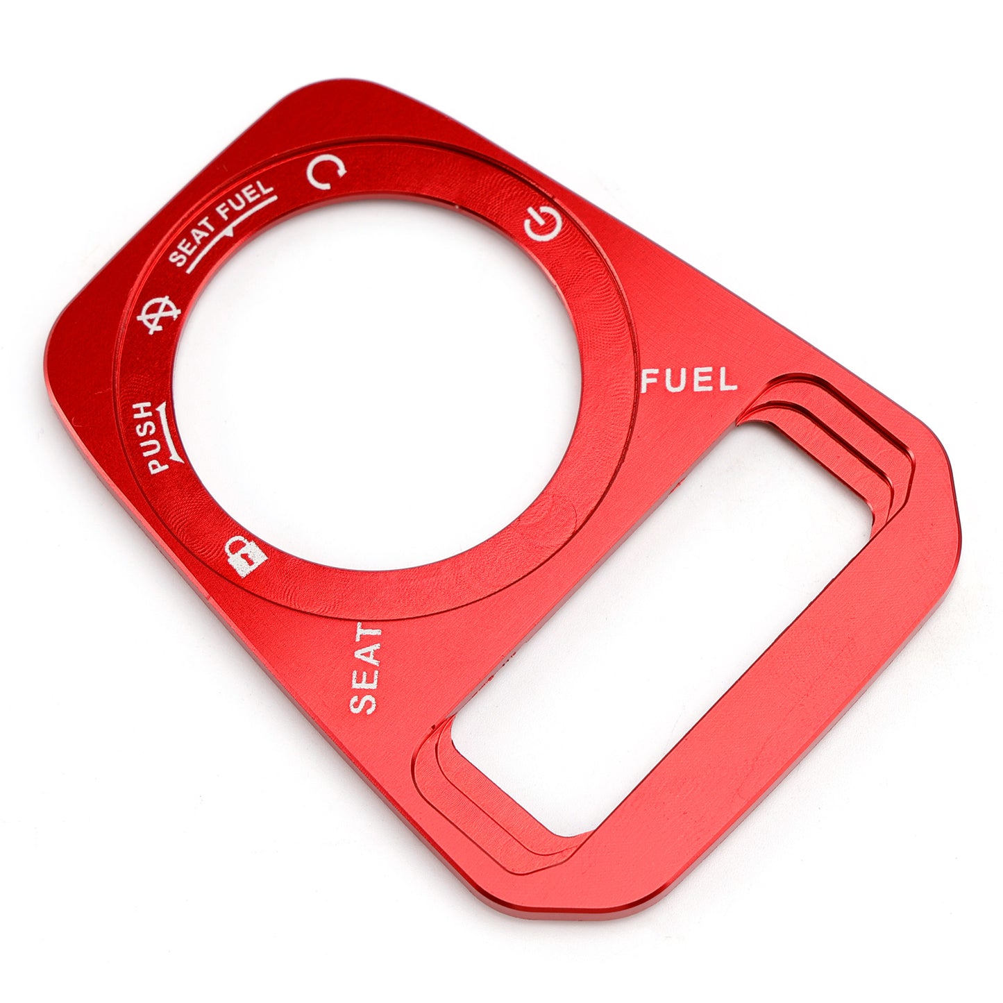 2022-2025 ADV 350 Aluminum Ignition Switch Cover Red
