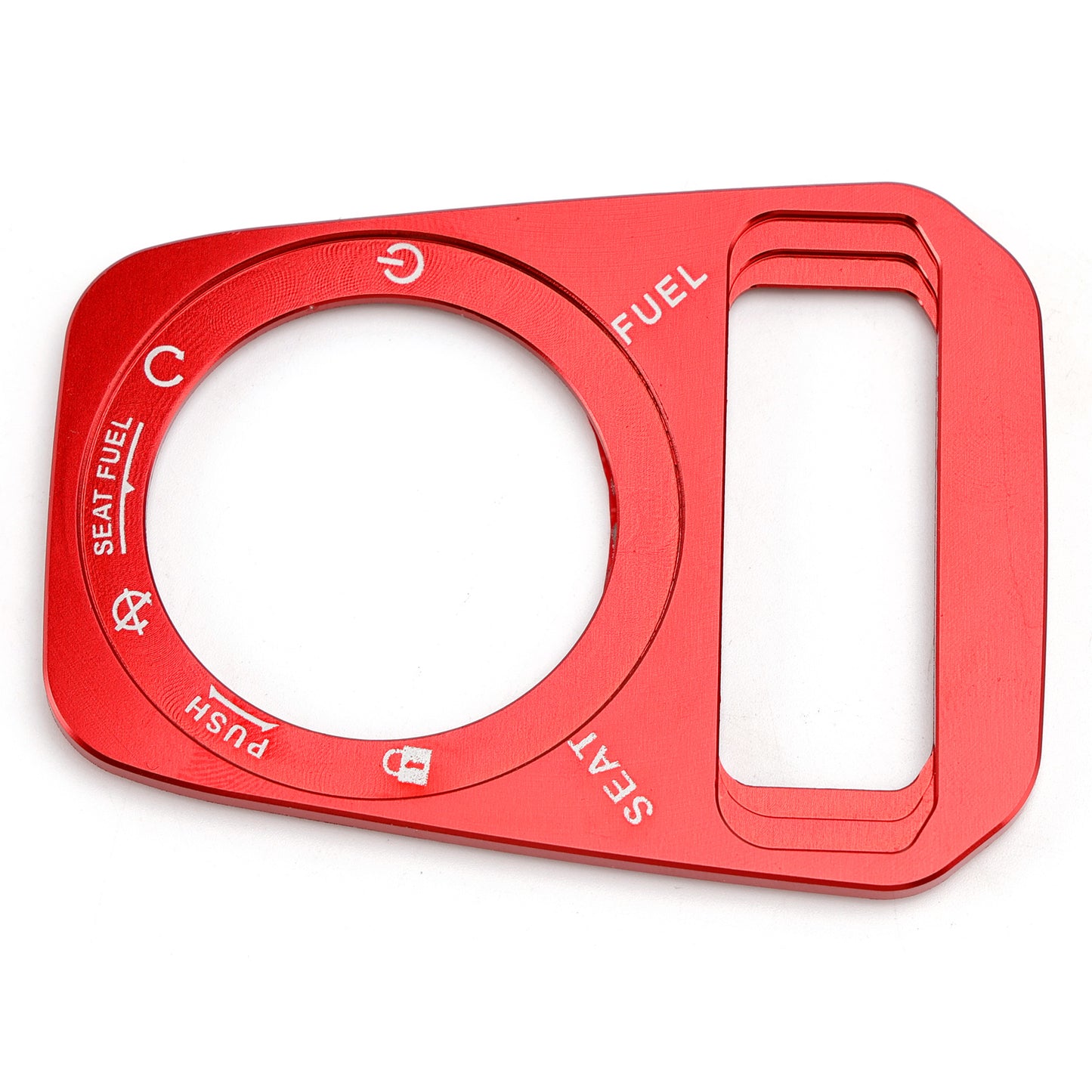 2022-2025 ADV 350 Aluminum Ignition Switch Cover Red