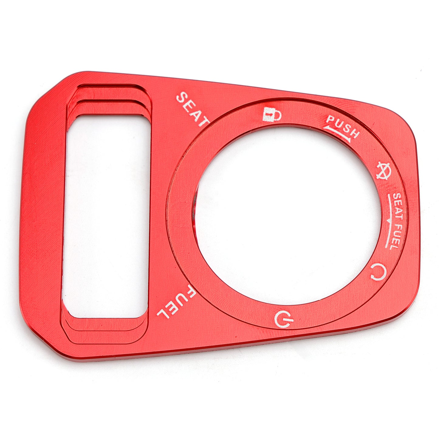 2022-2025 ADV 350 Aluminum Ignition Switch Cover Red