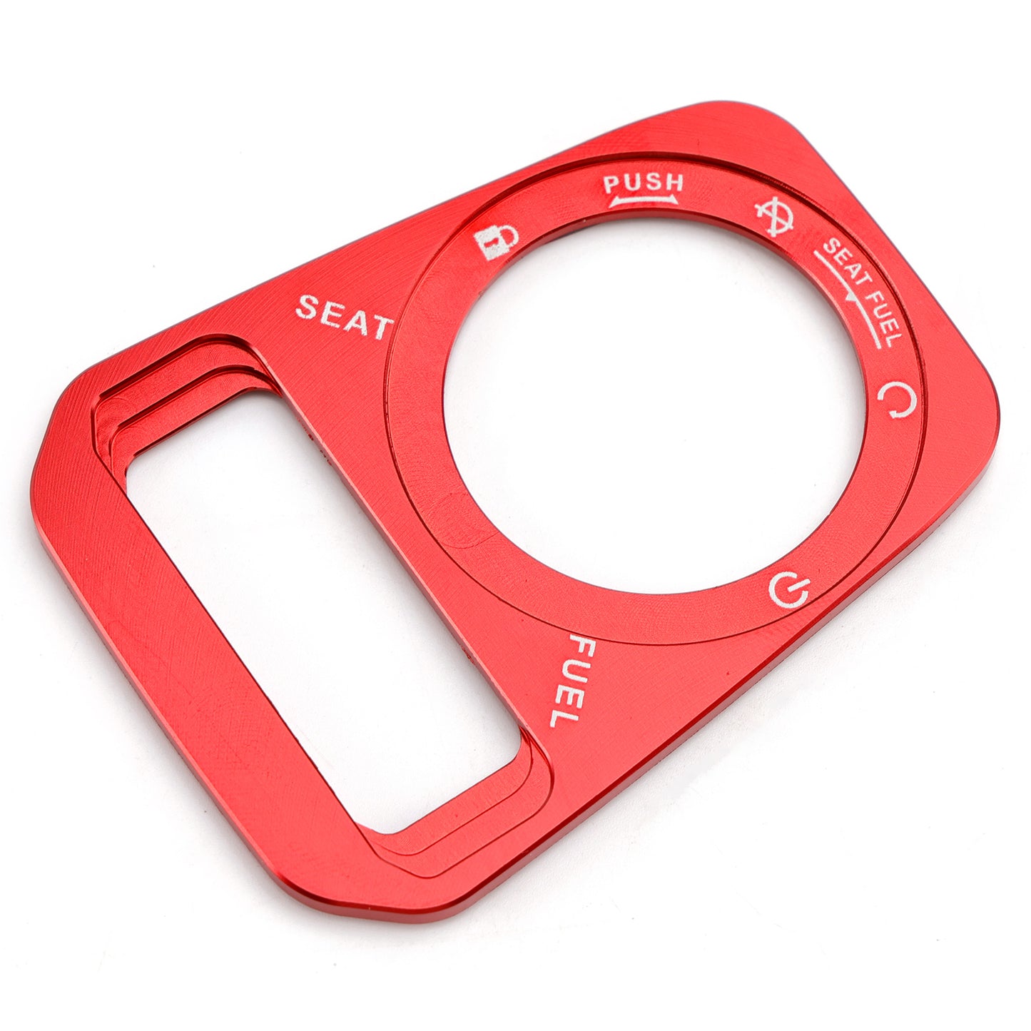 2022-2025 ADV 350 Aluminum Ignition Switch Cover Red