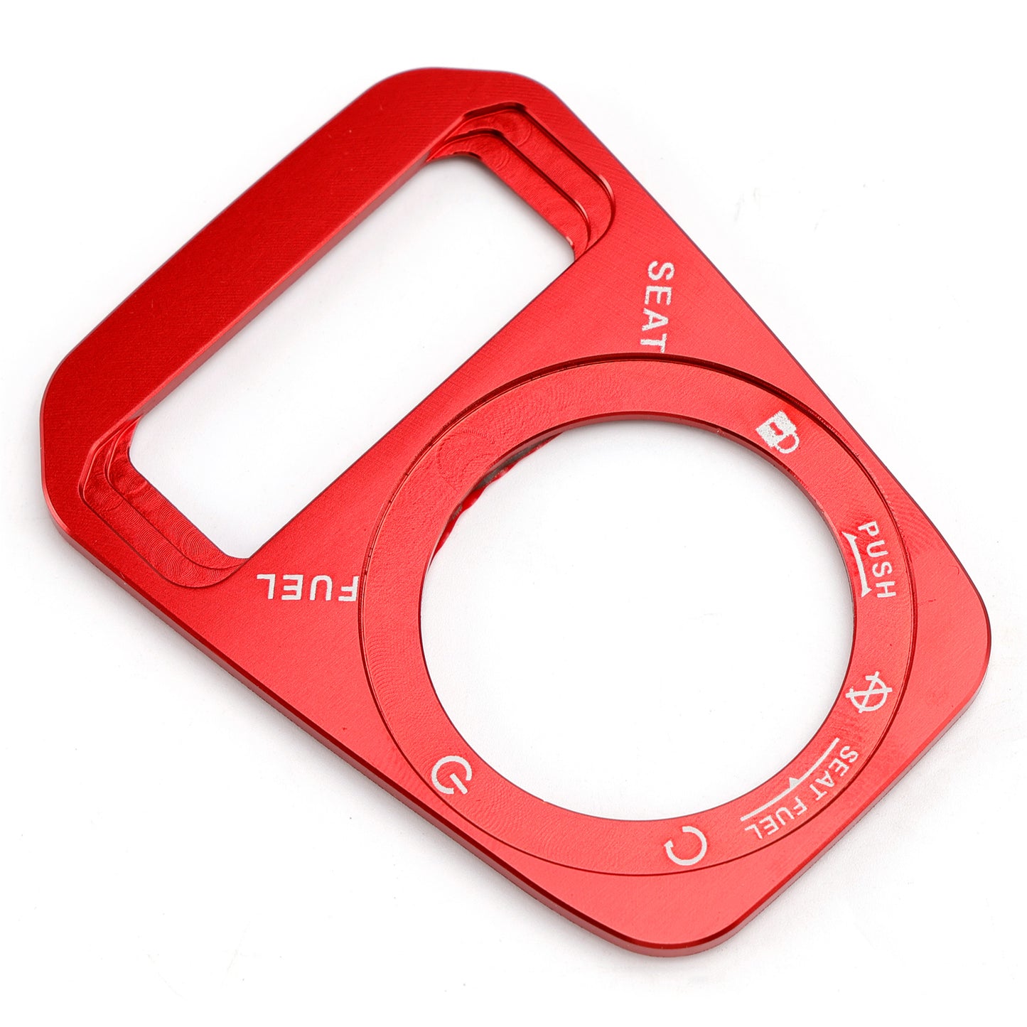 2022-2025 ADV 350 Aluminum Ignition Switch Cover Red