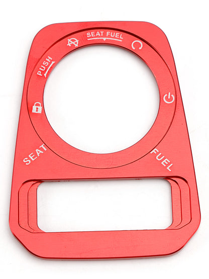 2022-2025 ADV 350 Aluminum Ignition Switch Cover Red