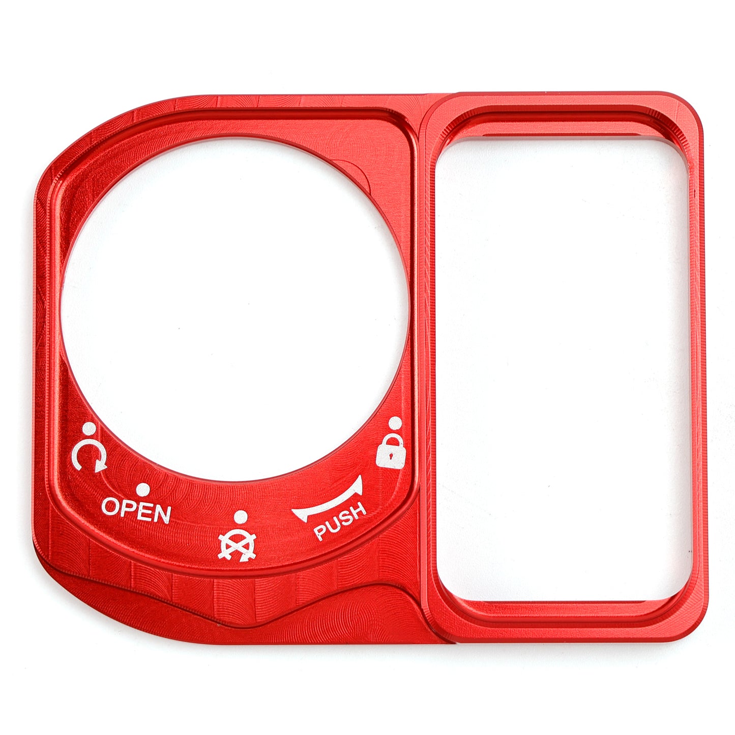 2019-2021 ADV 150 Aluminum Ignition Switch Cover Red