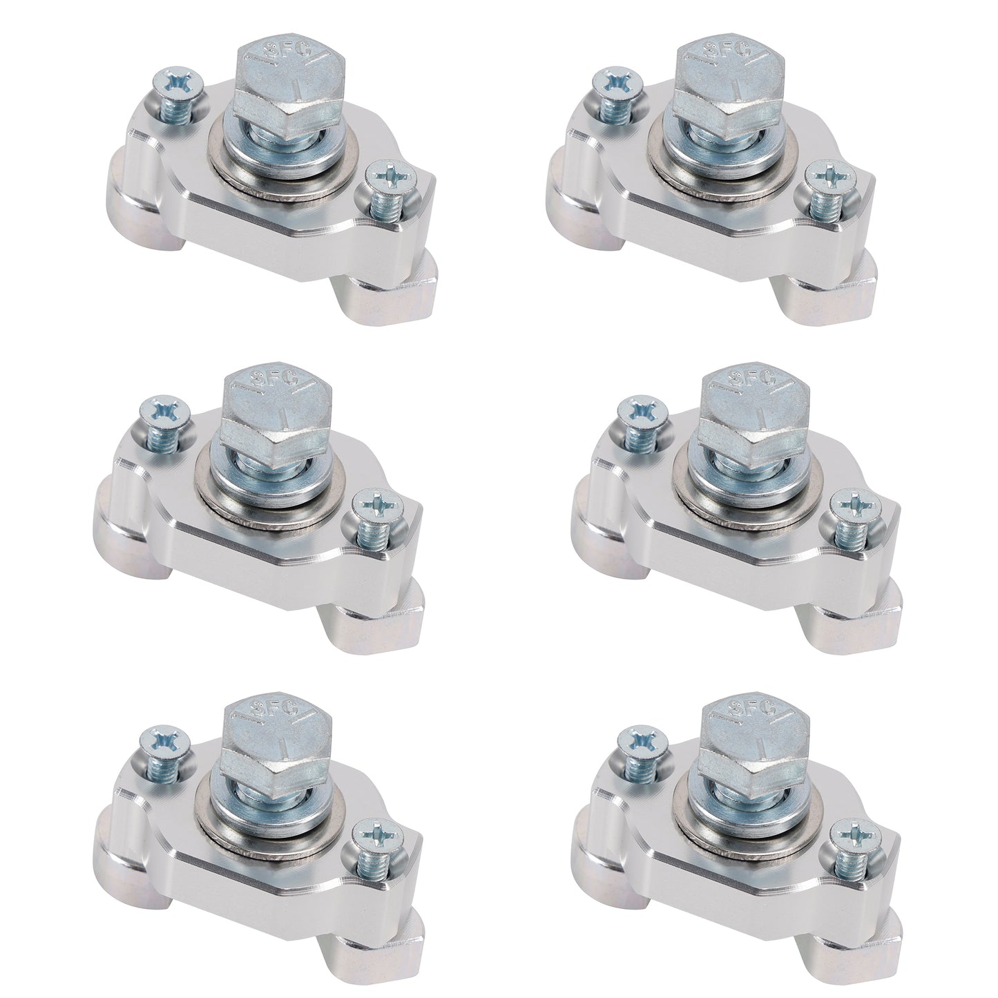 2023-2024 CForce 110 6 Pack Aluminum Quick Attach Accessory Anchor Mount Kit