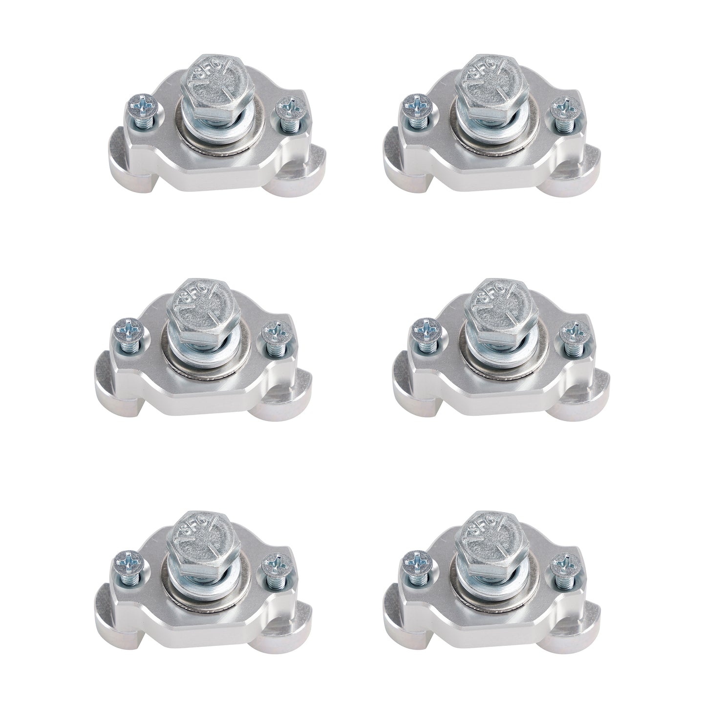 2023-2024 CForce 110 6 Pack Aluminum Quick Attach Accessory Anchor Mount Kit