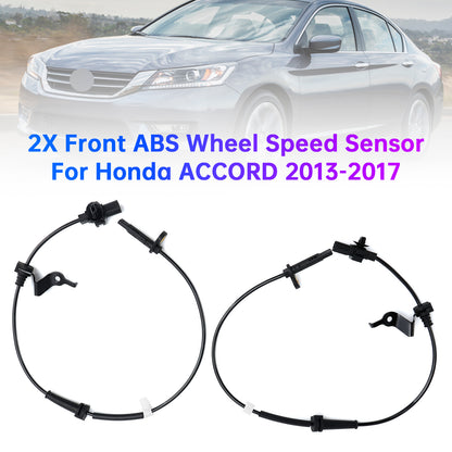 2013-2017 ACCORD 57455T2FA01 2X Front ABS Wheel Speed Sensor