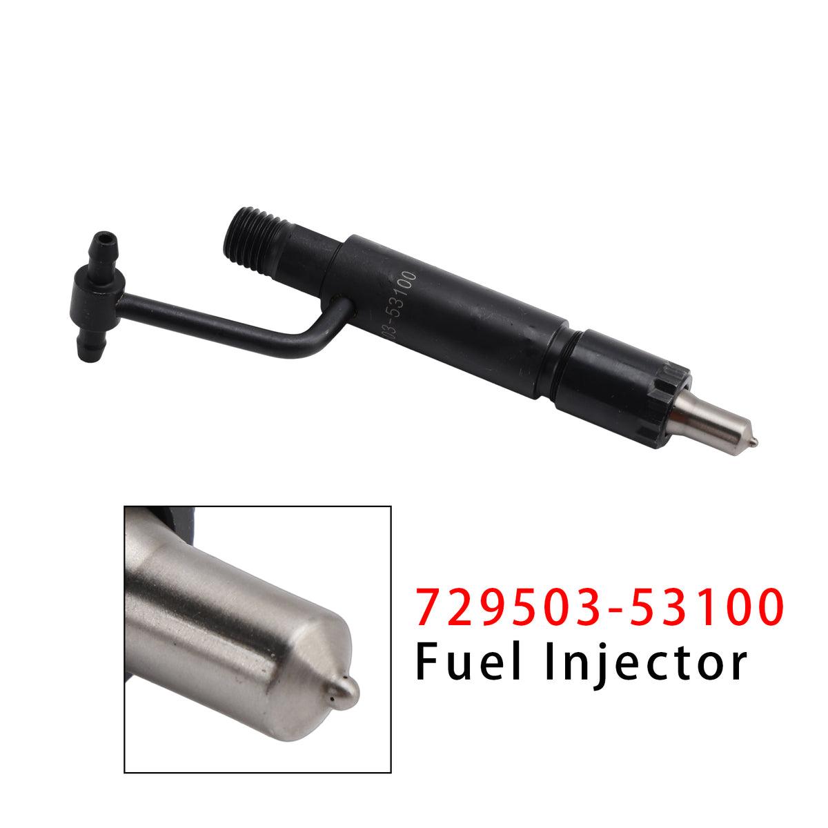 Wheel Loader WA30-5 WA40-3 WA50-3 1Pcs Fuel Injector