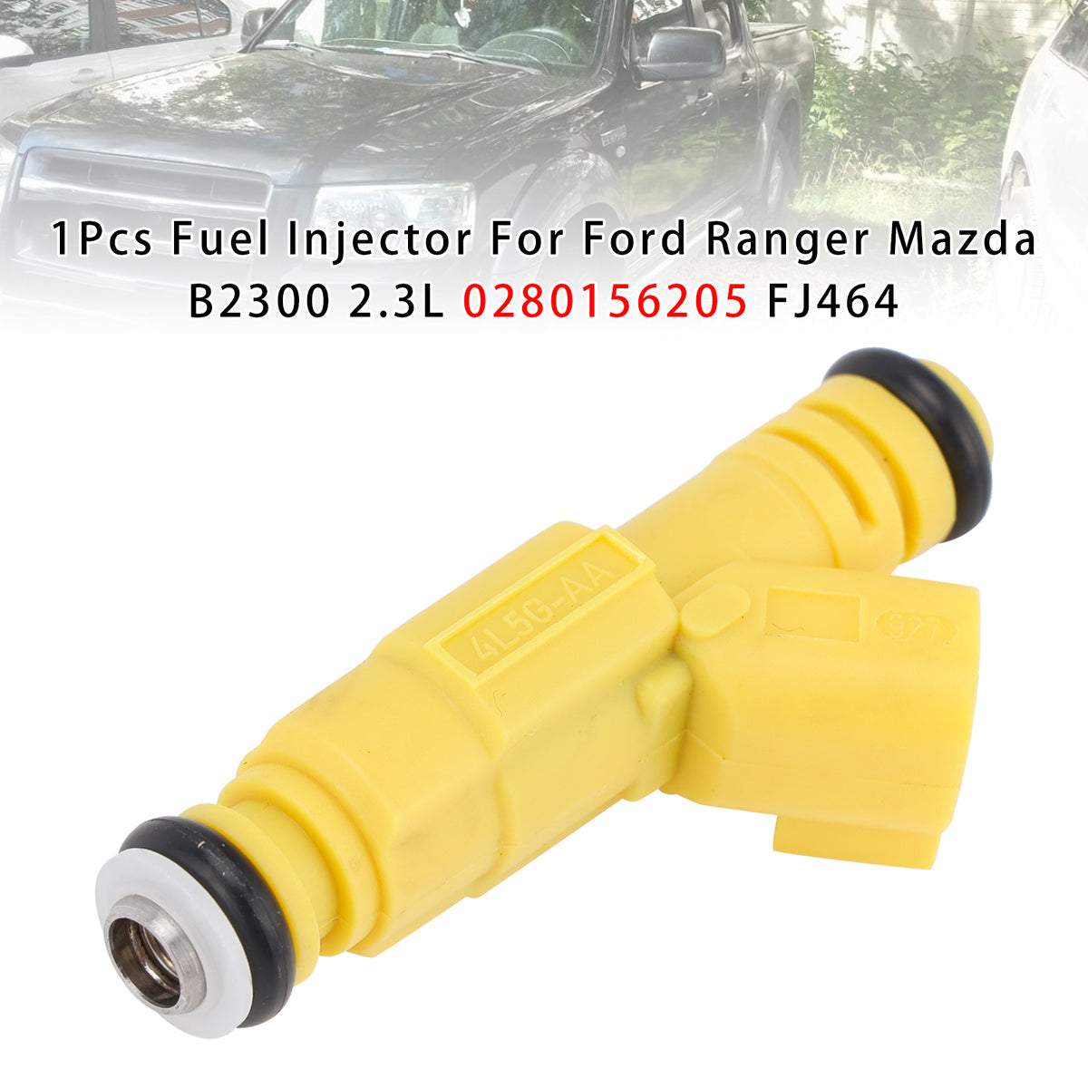 Ford Ranger 2.3L l4 2011 1Pcs Fuel Injector