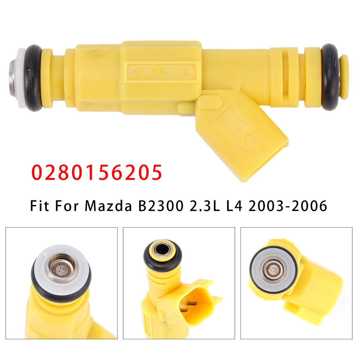 Mazda B2300 2.3L L4 2003-2006 1Pcs Fuel Injector