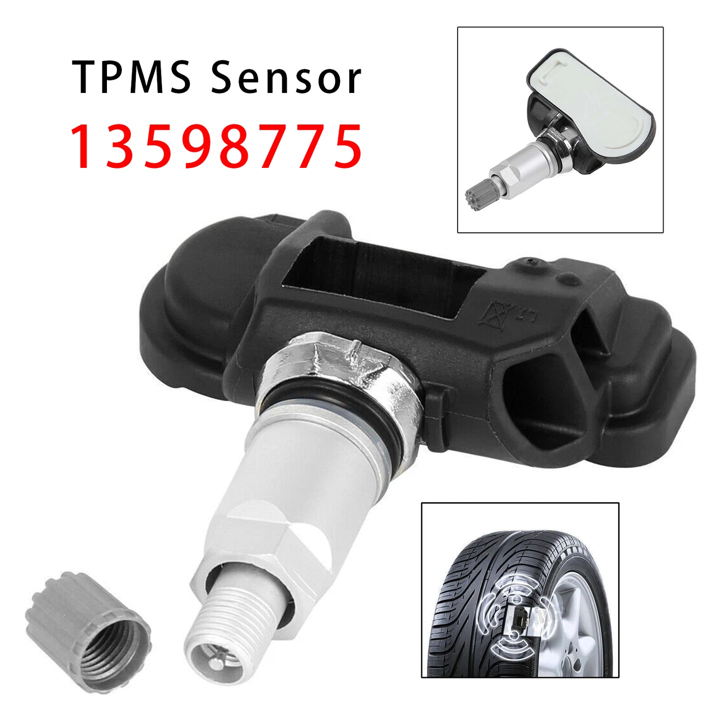 Opel Zafira C Insignia Astra J Corsa 13598775 TPMS Tire Pressure Sensor 13581560