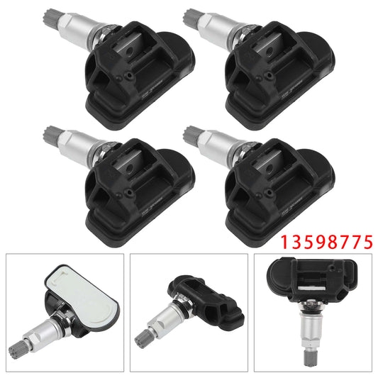4X TPMS Tire Pressure Sensor For Opel Zafira C Insignia Astra J Corsa 13598775