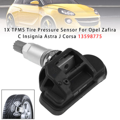 Opel Zafira C Insignia Astra J Corsa 13598775 TPMS Tire Pressure Sensor 13581560