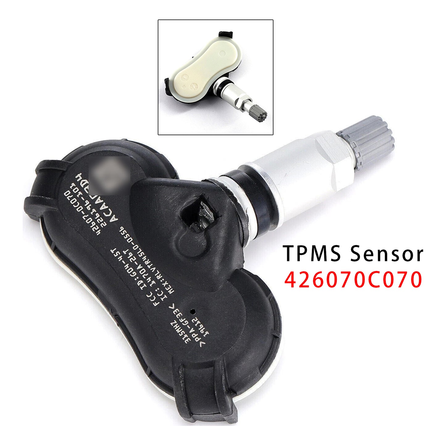 1X TPMS Tire Pressure Sensor For Toyota Sequoia Tundra Sienna 07-20 426070C070