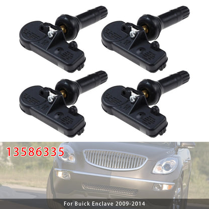 4X TPMS Tire Pressure Sensor For Buick Cadillac Chevy Suburban GMC 13586335