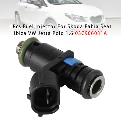 1Pcs Fuel Injector For Skoda Fabia Seat Ibiza VW Jetta Polo 1.6 03C906031A