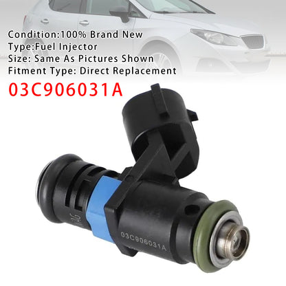 1Pcs Fuel Injector For Skoda Fabia Seat Ibiza VW Jetta Polo 1.6 03C906031A