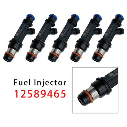 5Pcs Fuel Injector For Chevrolet Colorado Isuzu GMC Canyon Hummer H3 L5 12589465