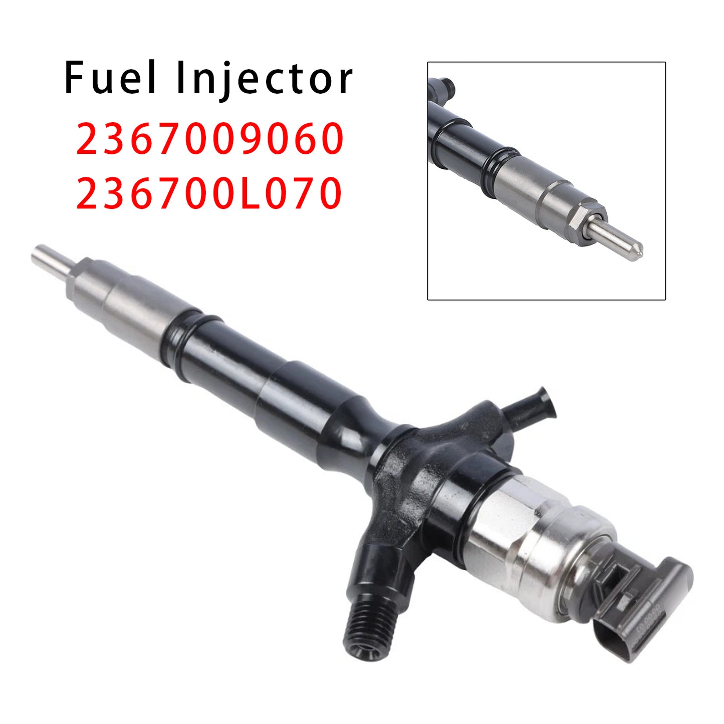 1Pcs Fuel Injector For Toyota Hilux Hiace 2KD-FTV 2.5L 2367009060 236700L070