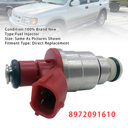 1Pcs Fuel Injector For ISUZU Rodeo TFR/TFS 99-03 6VD1 3.2 V6 8972091610