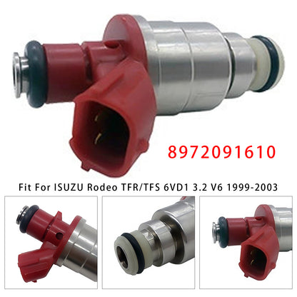 1Pcs Fuel Injector For ISUZU Rodeo TFR/TFS 99-03 6VD1 3.2 V6 8972091610