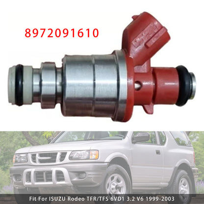 1Pcs Fuel Injector For ISUZU Rodeo TFR/TFS 99-03 6VD1 3.2 V6 8972091610
