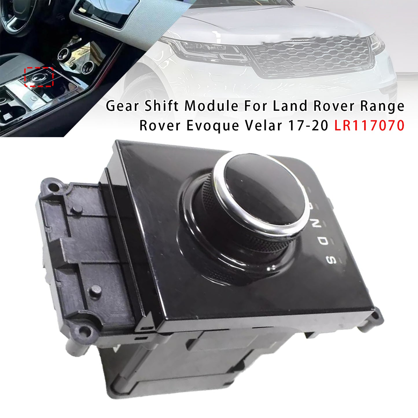 Gear Shift Module For Land Rover Range Rover Evoque Velar 17-20 LR117070
