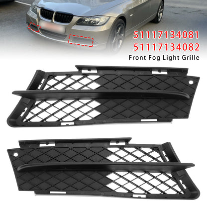 Front Fog Light Grille For BMW 3 Series E90 E91 2006-2008 51117134081