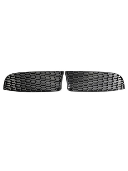 Front Bumper Fog Light Grille For BMW 3 Series E90 E92 E93 M3 Style 2009-2011