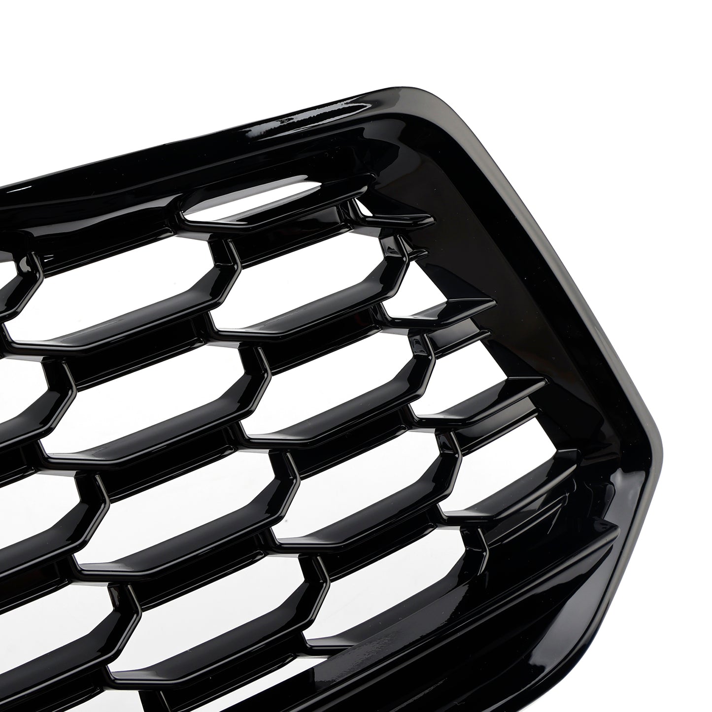 2PCS Front Bumper Cover Grill Grille Bezel Insert Fit Audi Q5 2018-2022 W/ACC