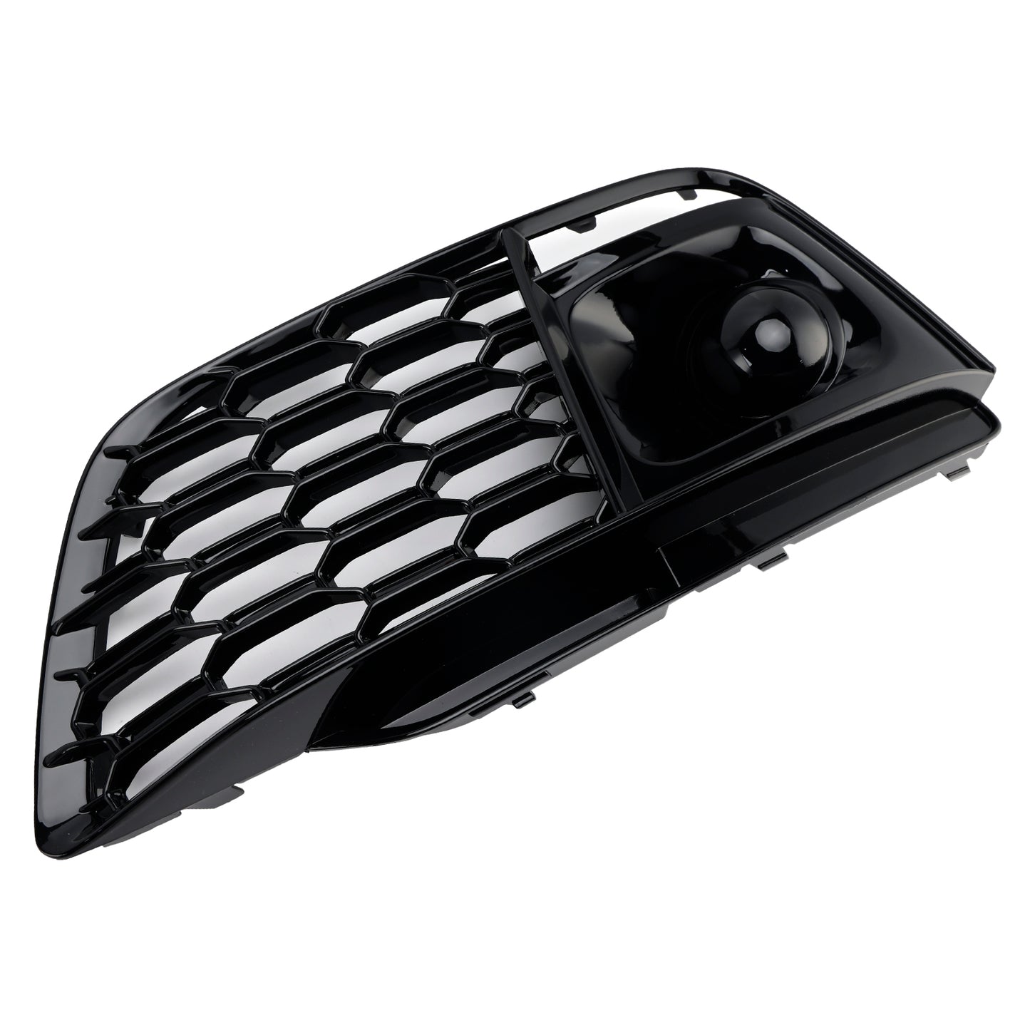 Fog Light Grille Cover 80A807679L Fit Audi Q5 SQ5 2018-2022 Pre-Facelift W/ACC