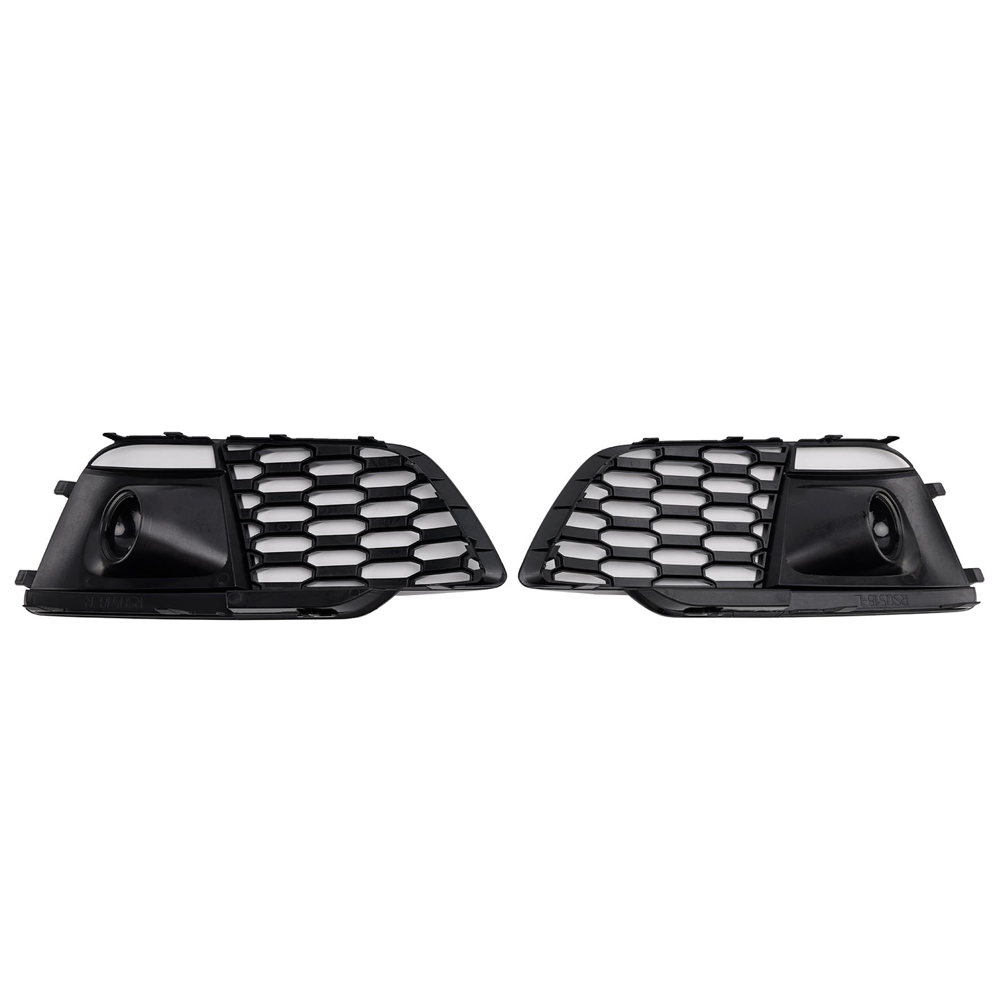 Fog Light Grille Cover 80A807679L Fit Audi Q5 SQ5 2018-2022 Pre-Facelift W/ACC
