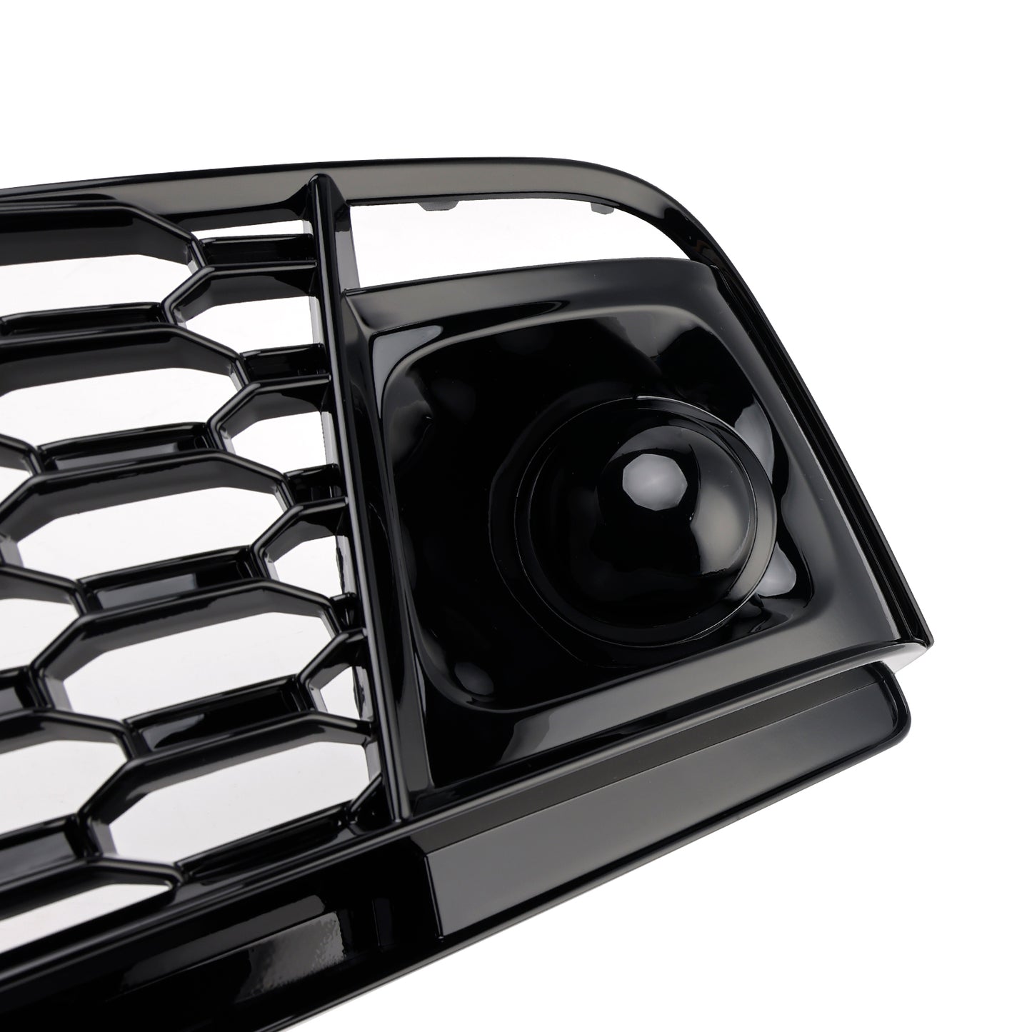Fog Light Grille Cover 80A807679L Fit Audi Q5 SQ5 2018-2022 Pre-Facelift W/ACC