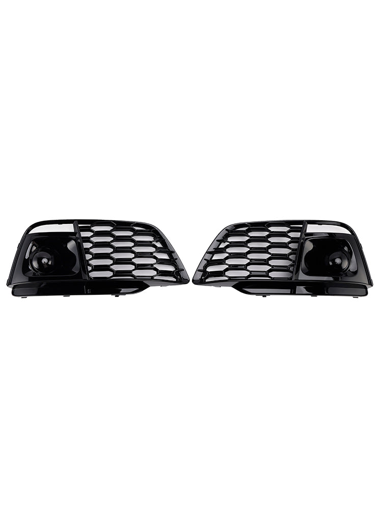 Fog Light Grille Cover 80A807679L Fit Audi Q5 SQ5 2018-2022 Pre-Facelift W/ACC