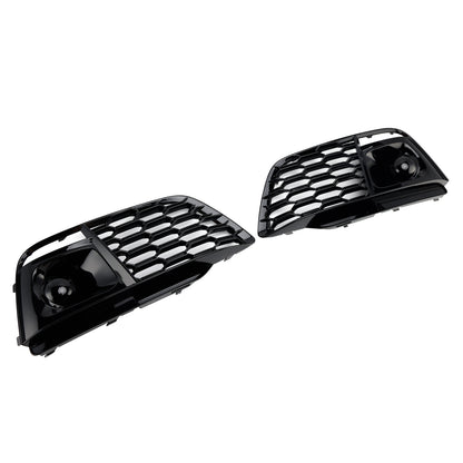 Fog Light Grille Cover 80A807679L Fit Audi Q5 SQ5 2018-2022 Pre-Facelift W/ACC