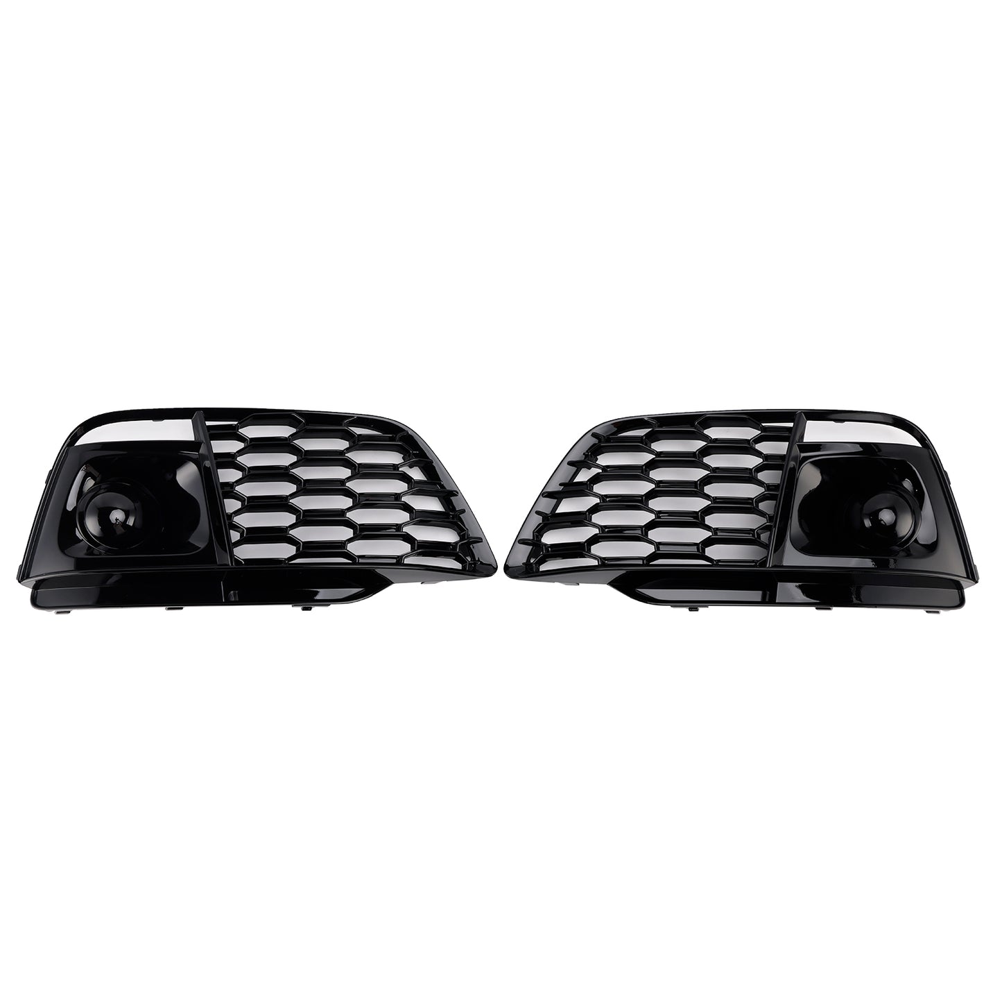 Fog Light Grille Cover 80A807679L Fit Audi Q5 SQ5 2018-2022 Pre-Facelift W/ACC
