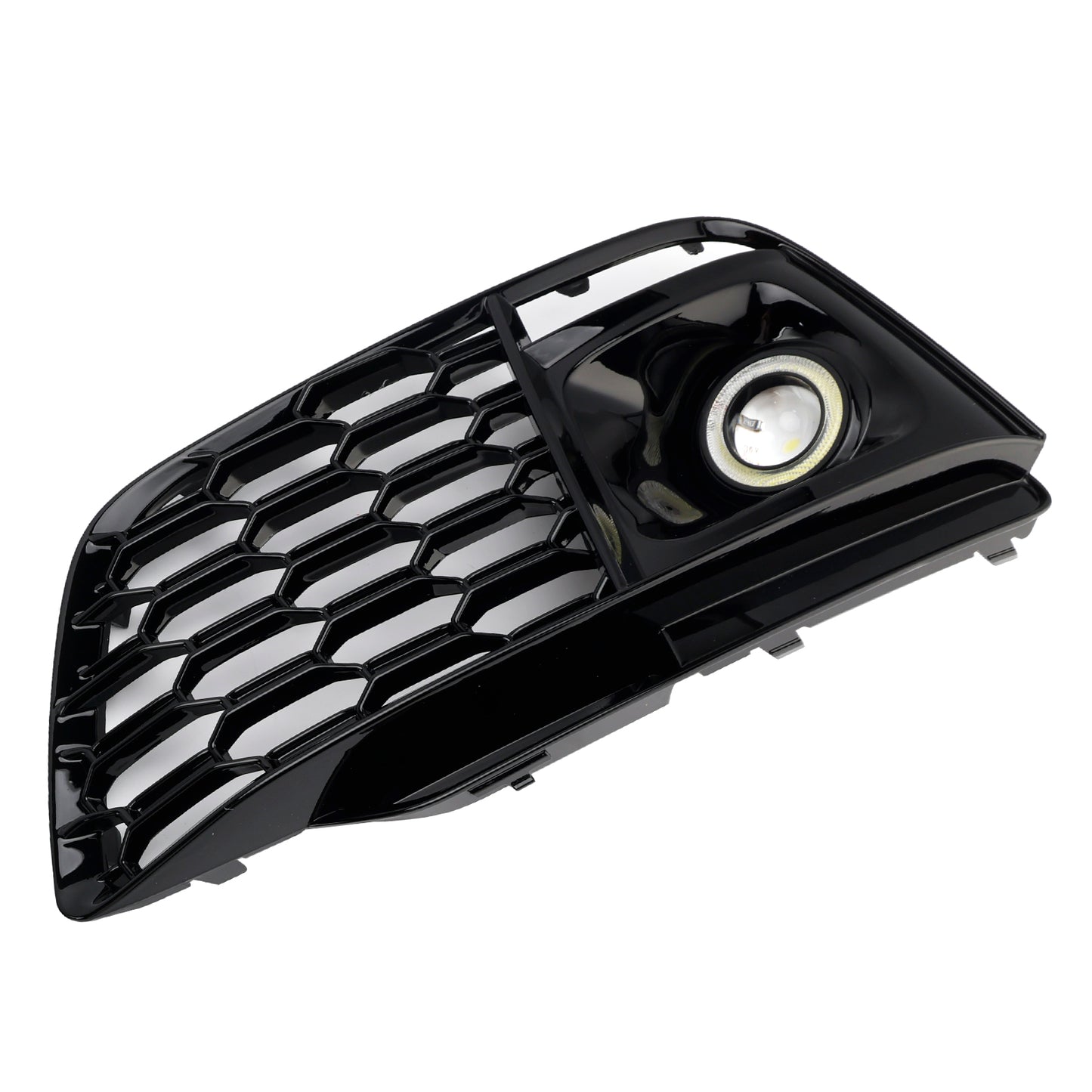 Fog Light Grille Cover 80A807680L Fit Audi Q5 SQ5 2018-2022 Pre-Facelift W/ACC