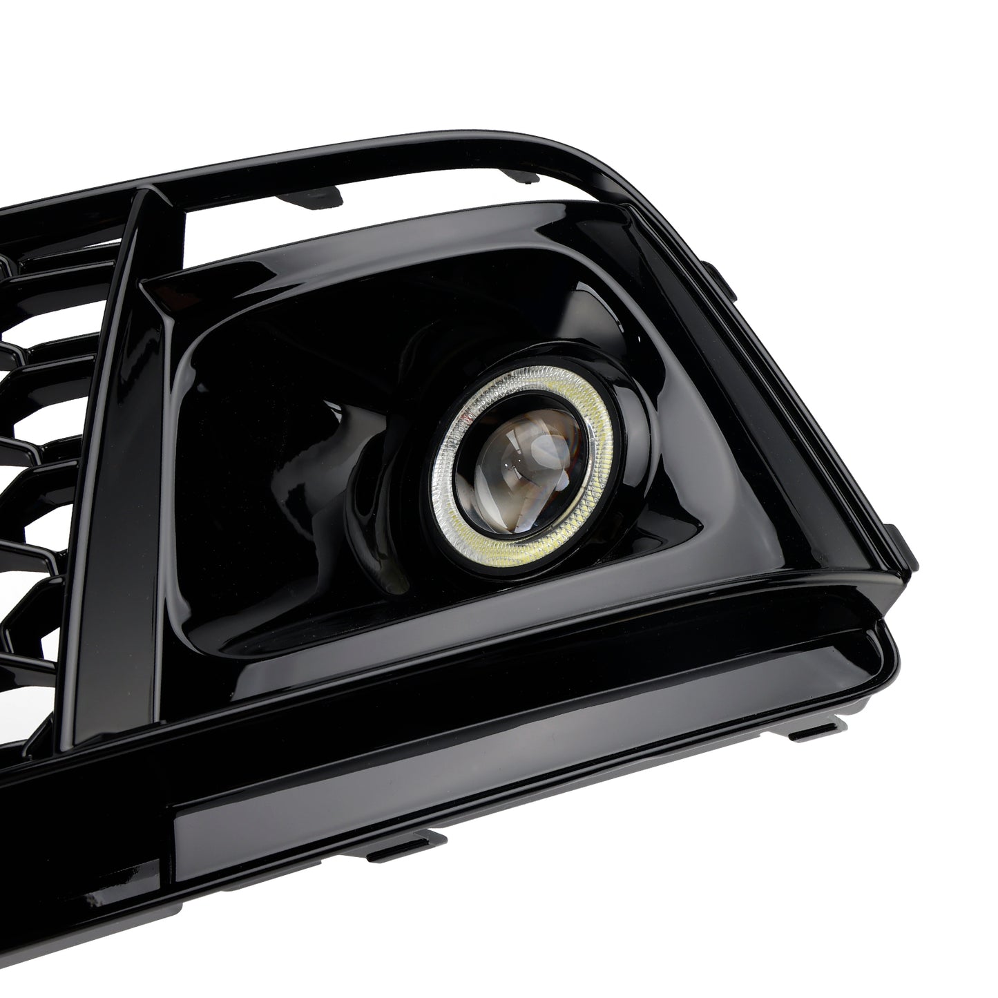 Fog Light Grille Cover 80A807680L Fit Audi Q5 SQ5 2018-2022 Pre-Facelift W/ACC