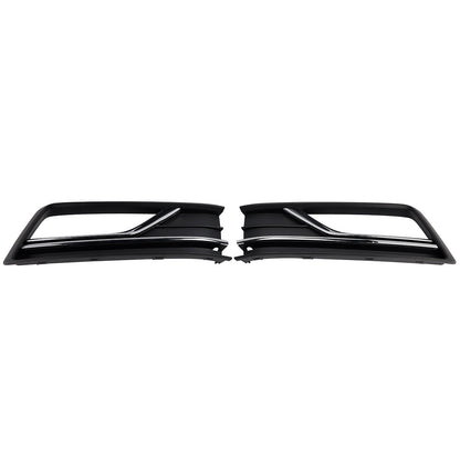 2PCS Fog Light Lamp Grille Cover Fit VW Passat B8 NMS (USA Car) 2016-2018