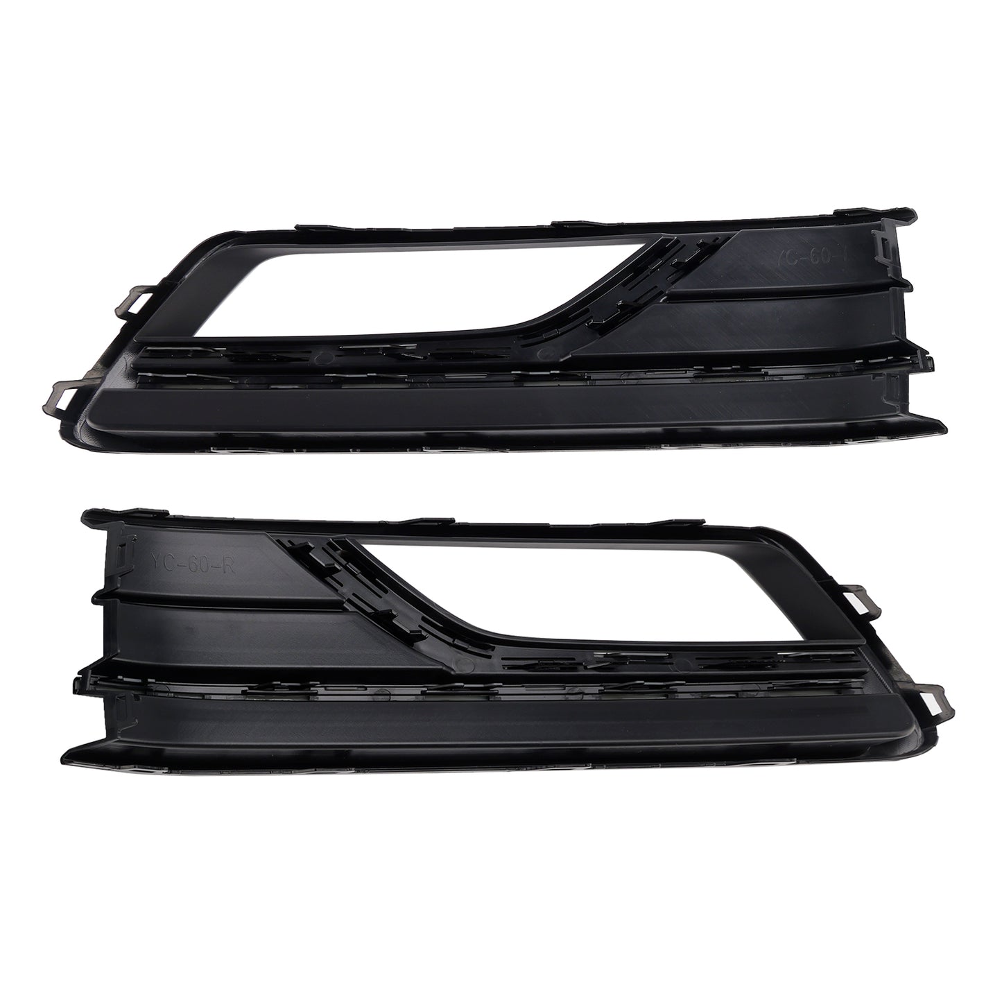 2PCS Fog Light Lamp Grill Cover Fit VW Passat B8 NMS (USA Car) 2016-2018