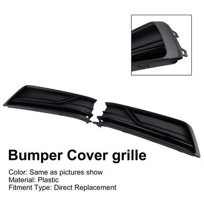 Front Left and Right Side Fog Light Cover Grille Fit VW Passat B8 2016-2018