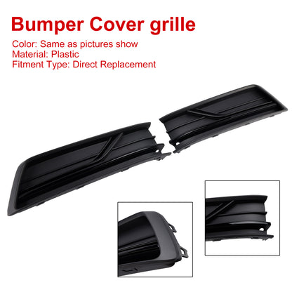Front Left and Right Side Fog Light Cover Grille Fit VW Passat B8 2016-2018