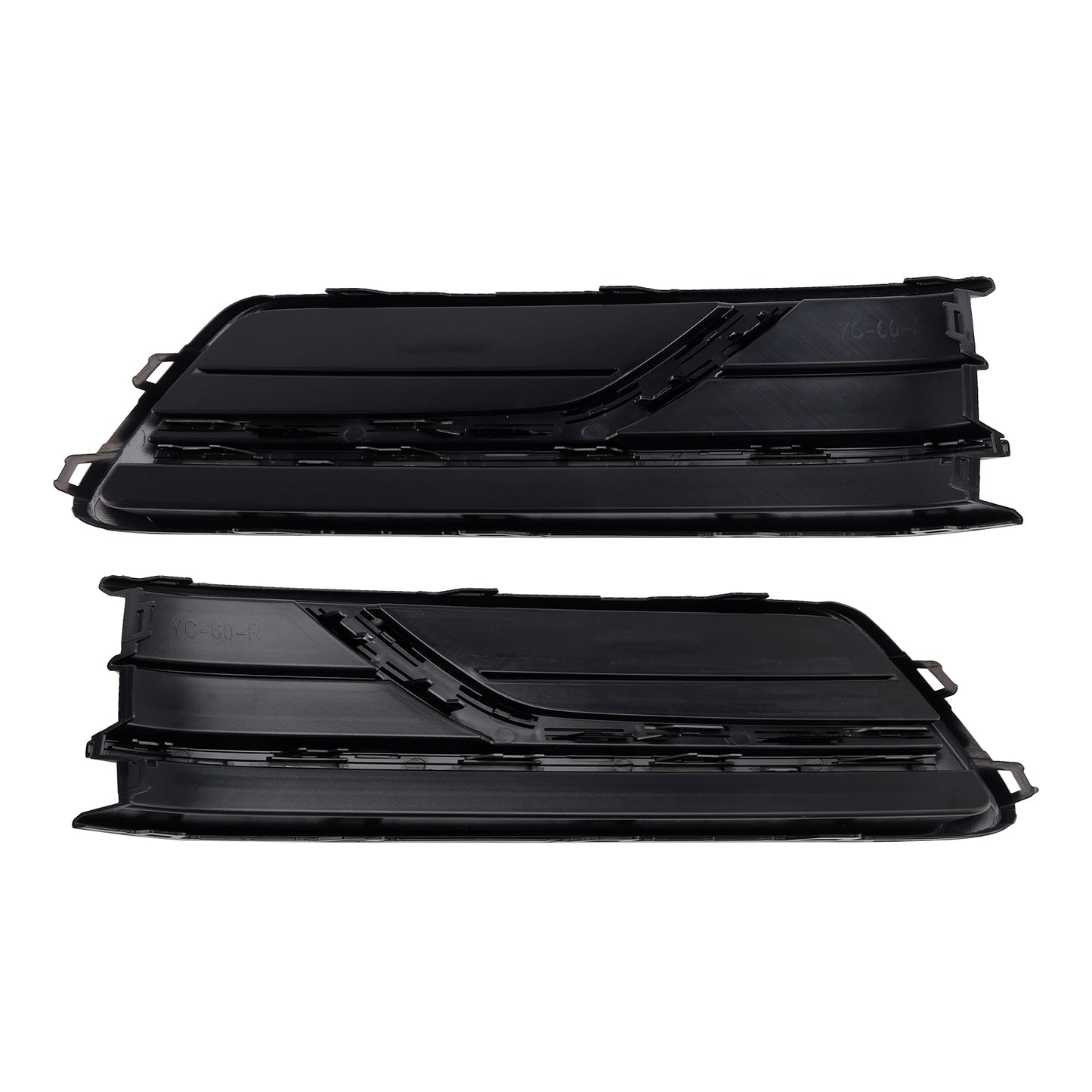 Front Left and Right Side Fog Light Cover Grille Fit VW Passat B8 2016-2018
