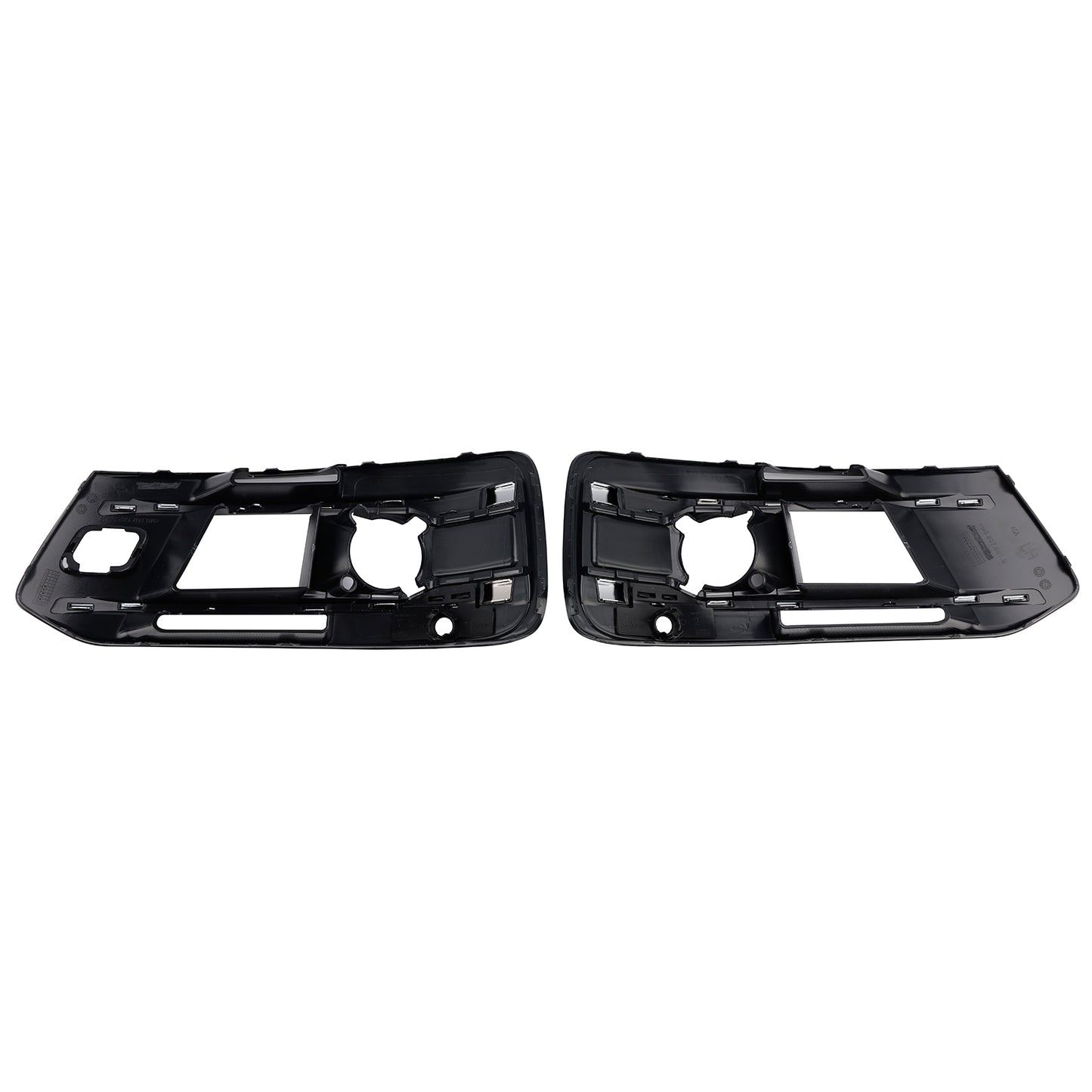 Audi Q7 2016-2019 Left+Right Front Bumper Fog Light Grille Cover 4M0807682AA4W3
