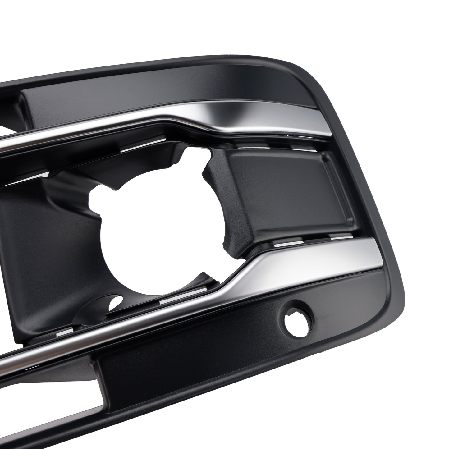 Audi Q7 2016-2019 Left+Right Front Bumper Fog Light Grille Cover 4M0807682AA4W3