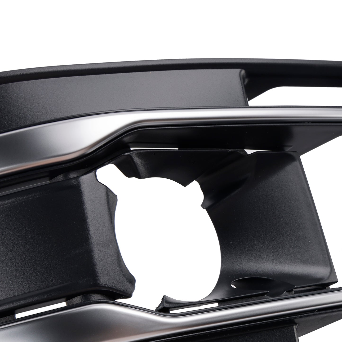 Audi Q7 2016-2019 Left+Right Front Bumper Fog Light Grille Cover 4M0807682AA4W3