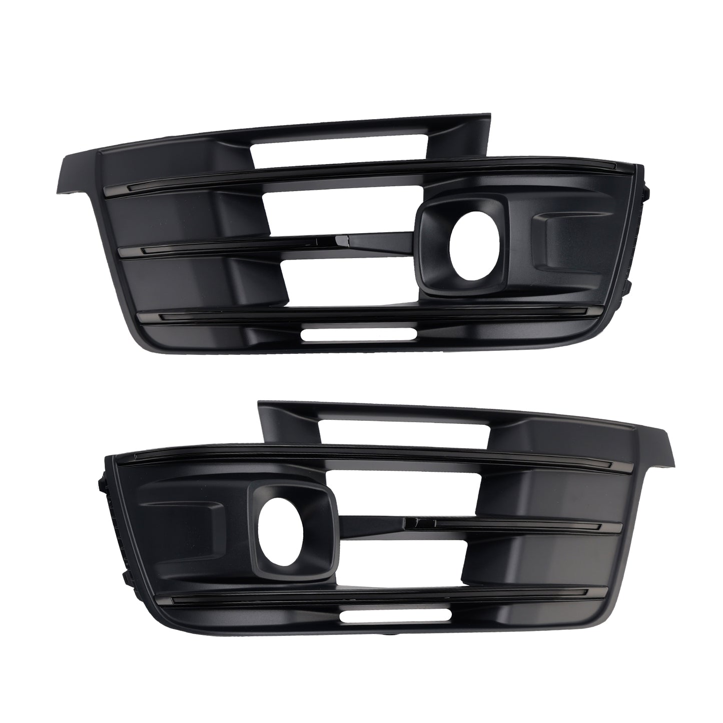 2PCS Front Bumper Fog Light Grille Cover 4M0807681E Fit Audi Q7 2016-2019