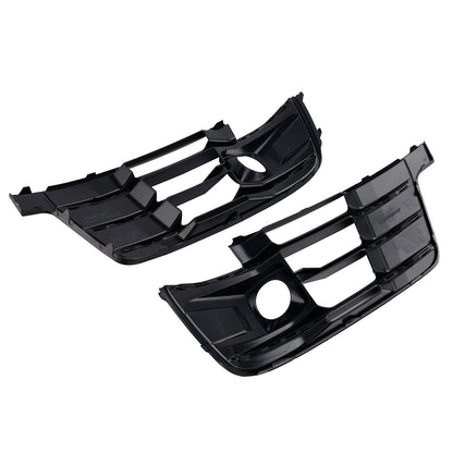 2PCS Front Bumper Fog Light Grille Cover 4M0807681E Fit Audi Q7 2016-2019
