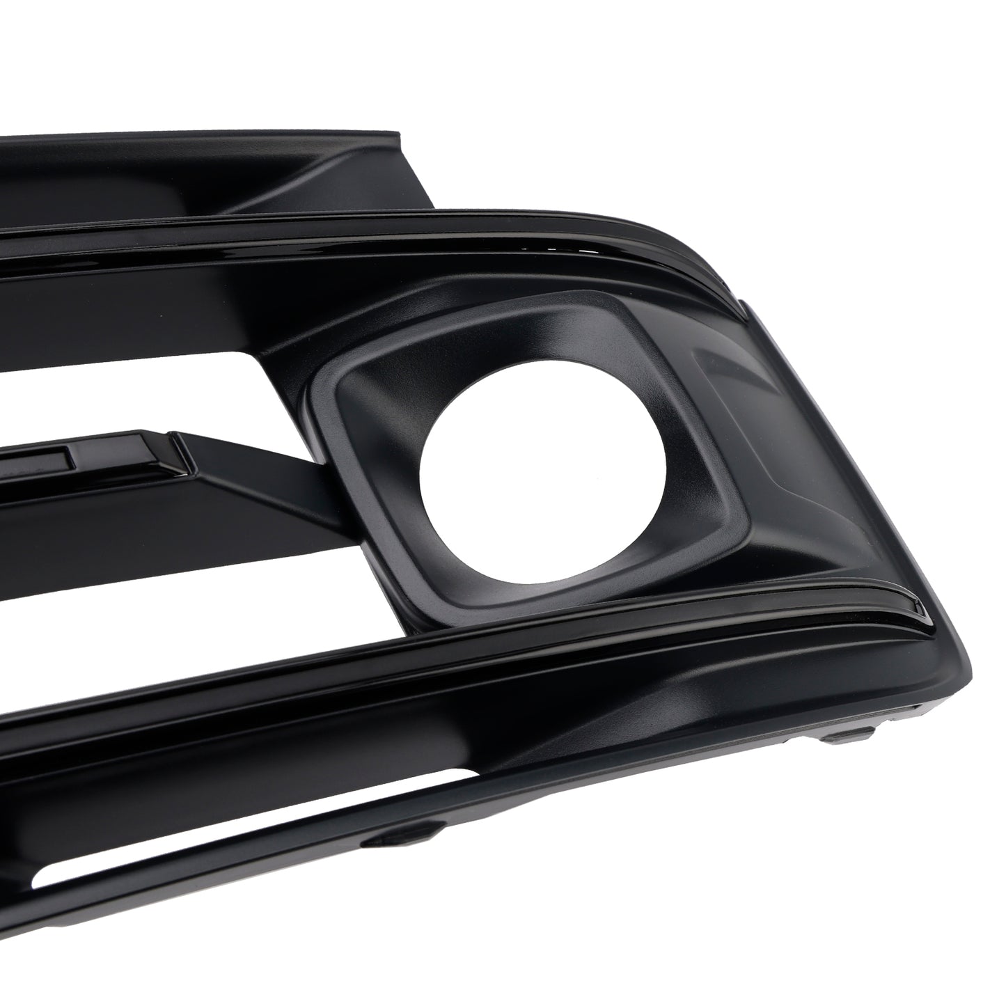 2PCS Front Bumper Fog Light Grille Cover 4M0807681E Fit Audi Q7 2016-2019