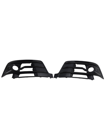 2PCS Front Bumper Fog Light Grille Cover 4M0807681E Fit Audi Q7 2016-2019